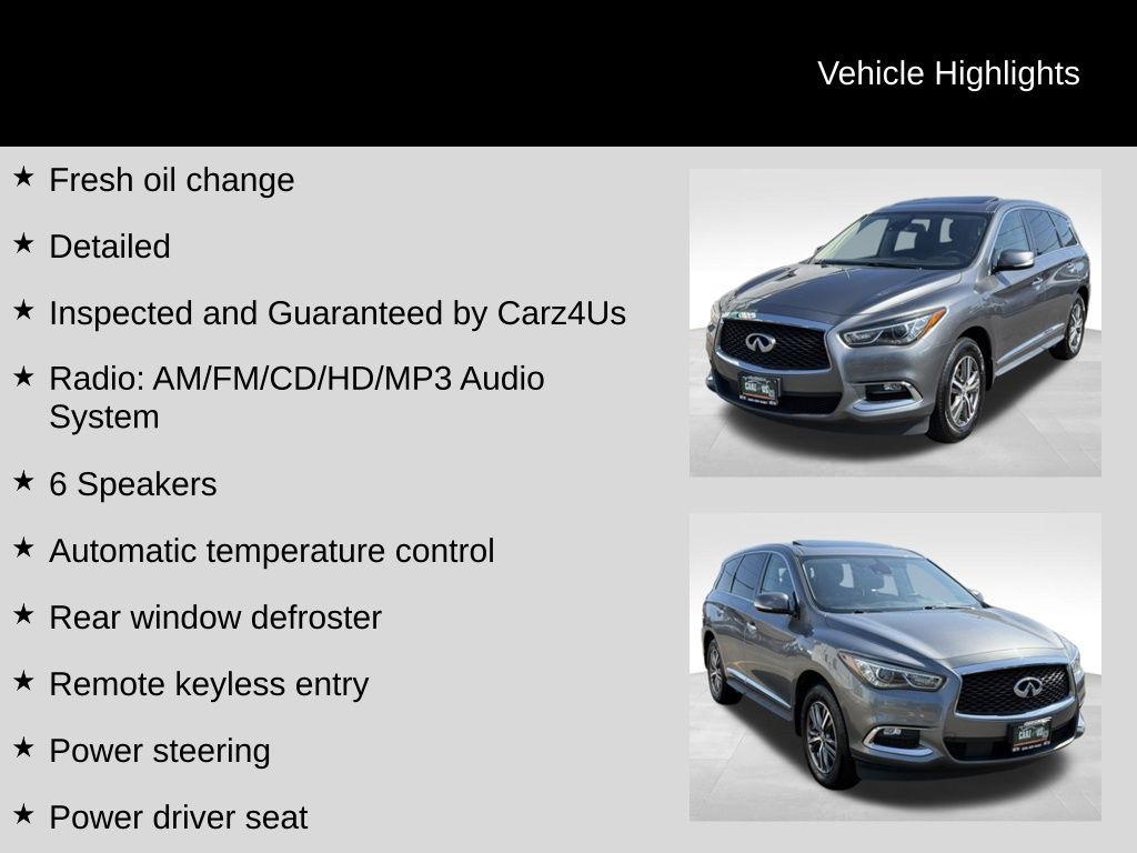 2020 Infiniti QX60 Pure photo 38