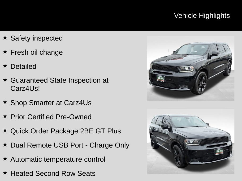 2019 Dodge Durango GT Plus photo 35