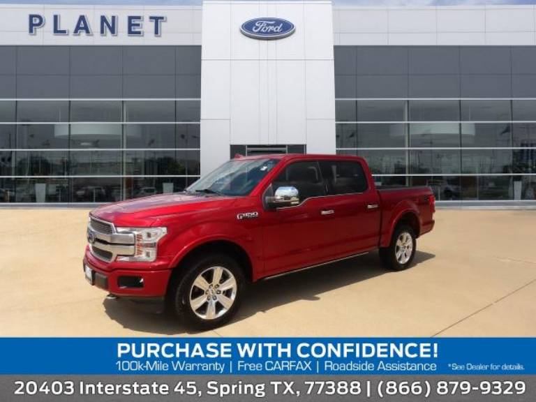 2019 Ford F-150 Platinum 4WD SuperCrew 5.5' Box