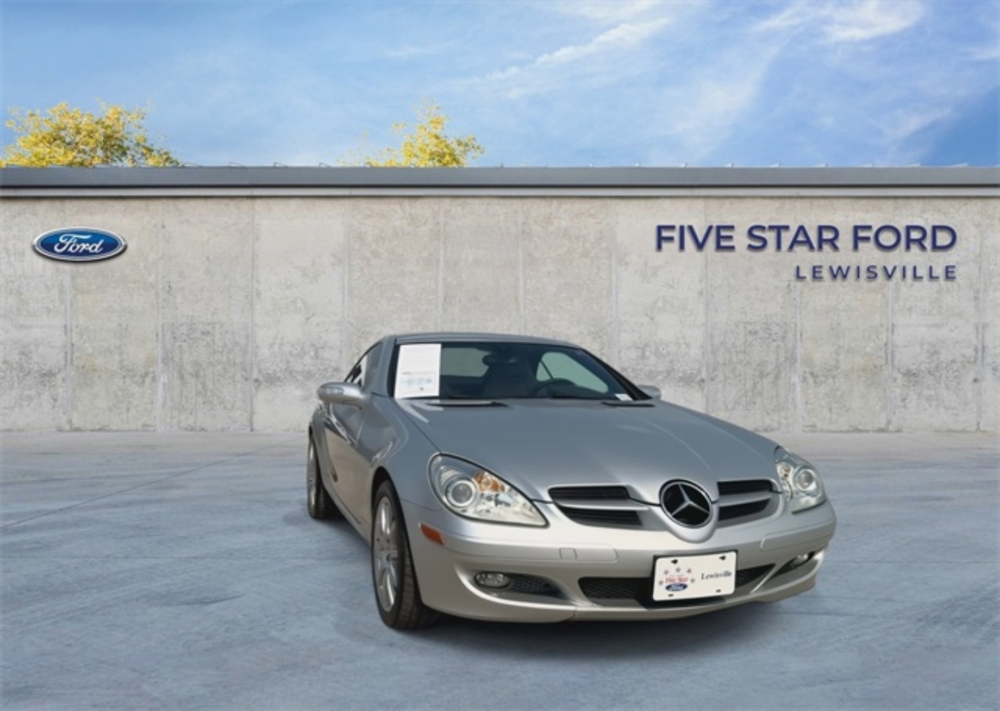 Used 2007 Mercedes-Benz SLK-Class SLK350 with VIN WDBWK56F07F157952 for sale in Lewisville, TX