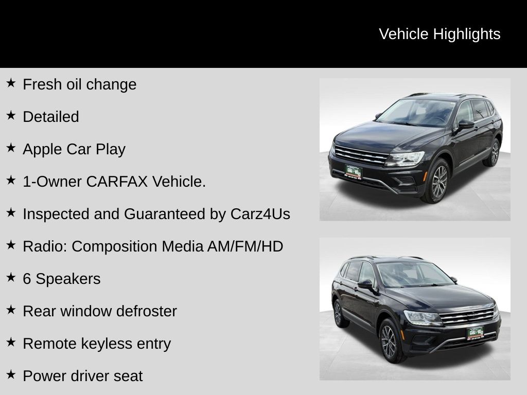 2020 Volkswagen Tiguan SE R-Line Black photo 37