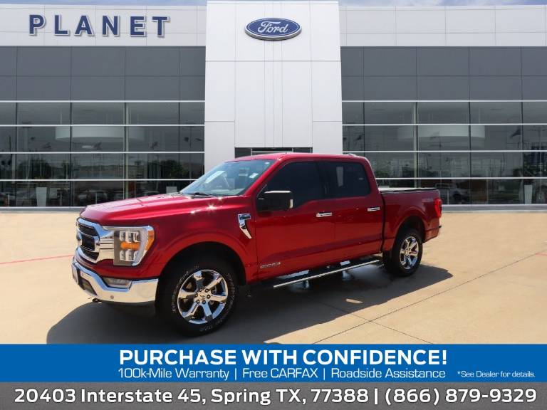 2022 Ford F-150 XLT 4WD SuperCrew 5.5' Box