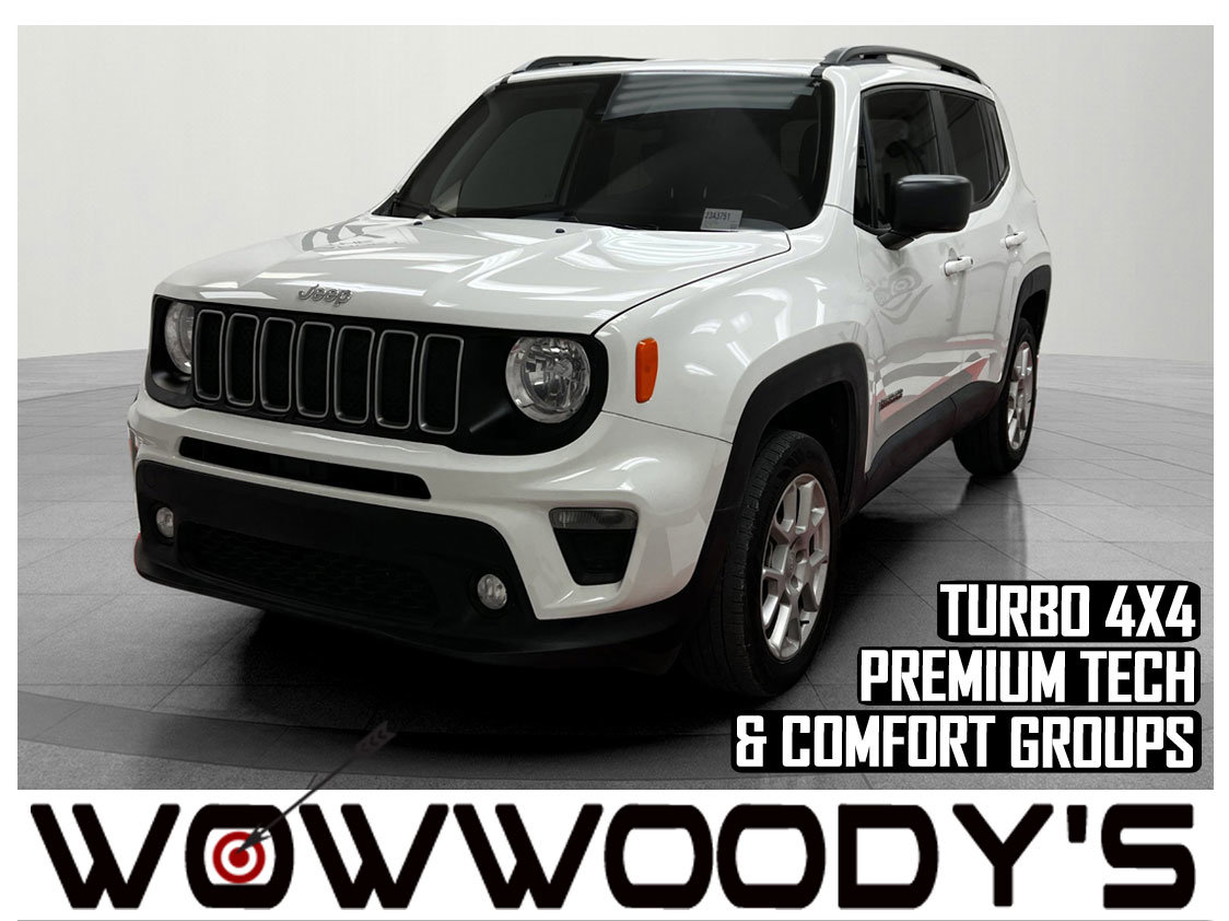 Used 2023 Jeep Renegade Latitude 4X4 1.3L I4 Turbo Premium Group Uconnect 4C Nav Heated Seats Backup Camera