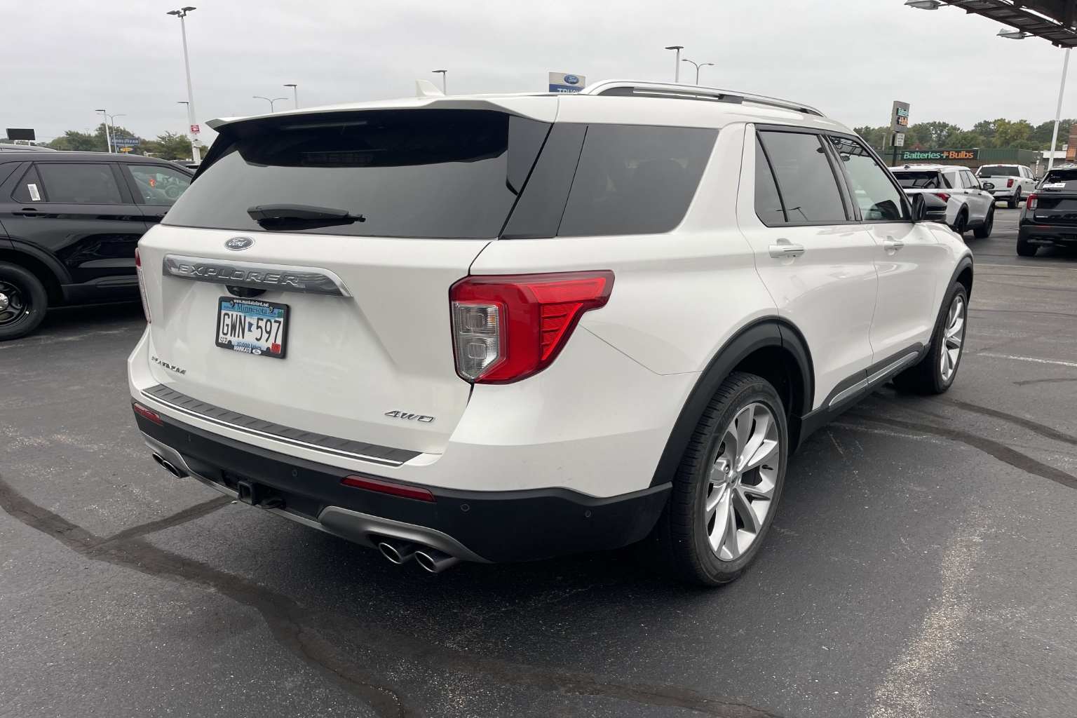 Used 2021 Ford Explorer Platinum with VIN 1FM5K8HC8MGB60343 for sale in St. Cloud, Minnesota