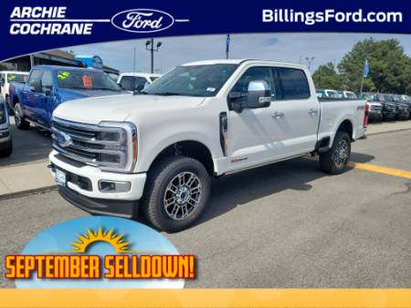 2025 Ford Super Duty F-350 SRW PLATINUM