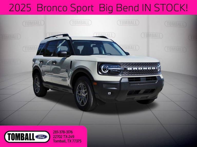 2025 Ford Bronco Sport BIG Bend