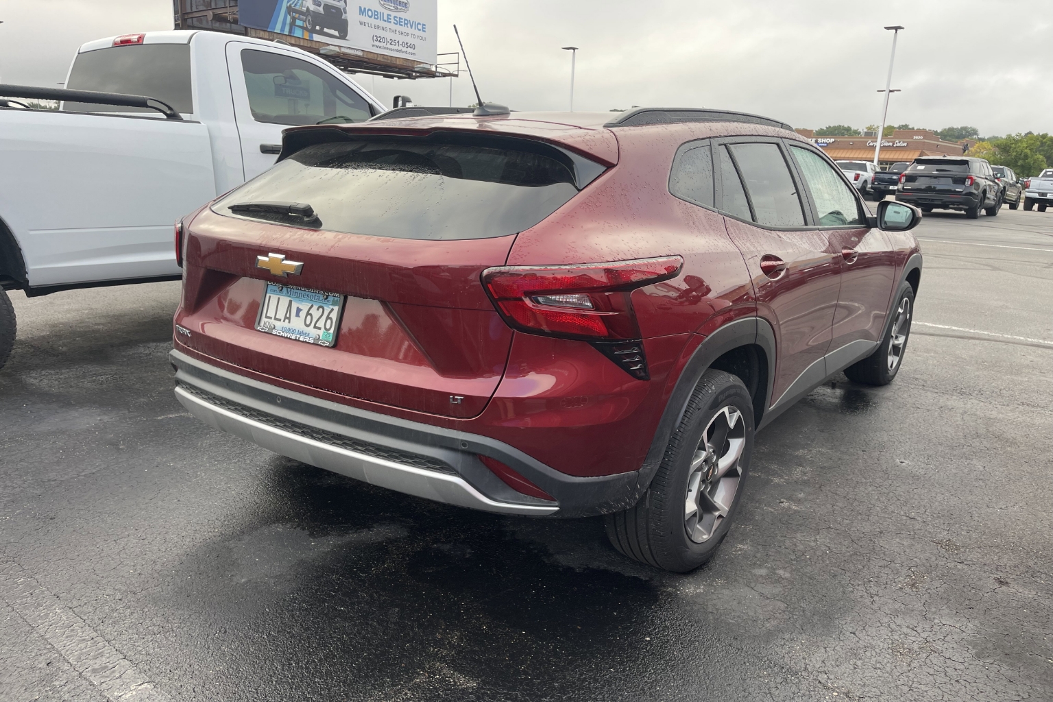 Used 2024 Chevrolet Trax LT with VIN KL77LHE28RC151630 for sale in St. Cloud, Minnesota
