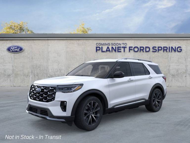 2025 Ford Explorer Platinum 4WD
