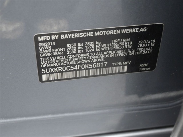 2015 Bmw X5 xDrive35i photo 16