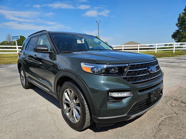 Used 2021 Ford Explorer XLT with VIN 1FMSK8DH2MGC37356 for sale in Kansas City