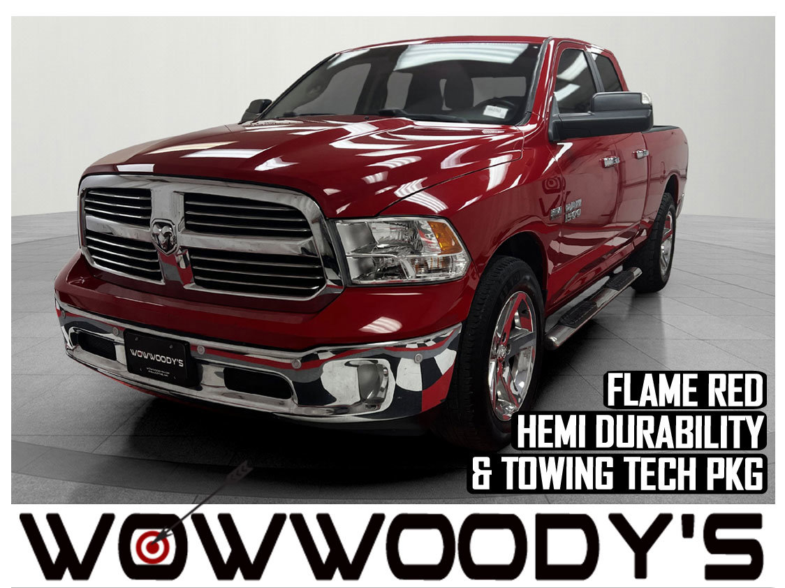 Used 2018 RAM 1500 BIG Horn Quad Cab 5.7L V8 HEMI 27S Customer Package Bed Liner Running Boards