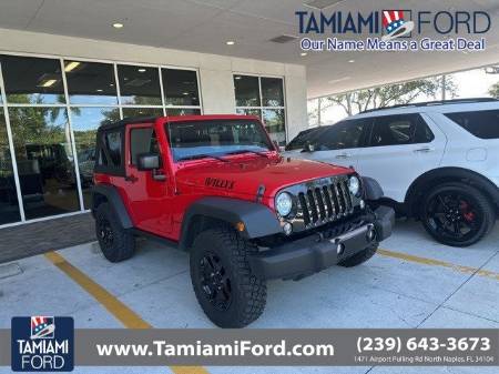 2017 Jeep Wrangler Willys Wheeler
