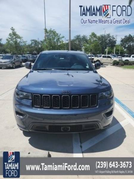 2021 Jeep Grand Cherokee 80th Anniversary Edition