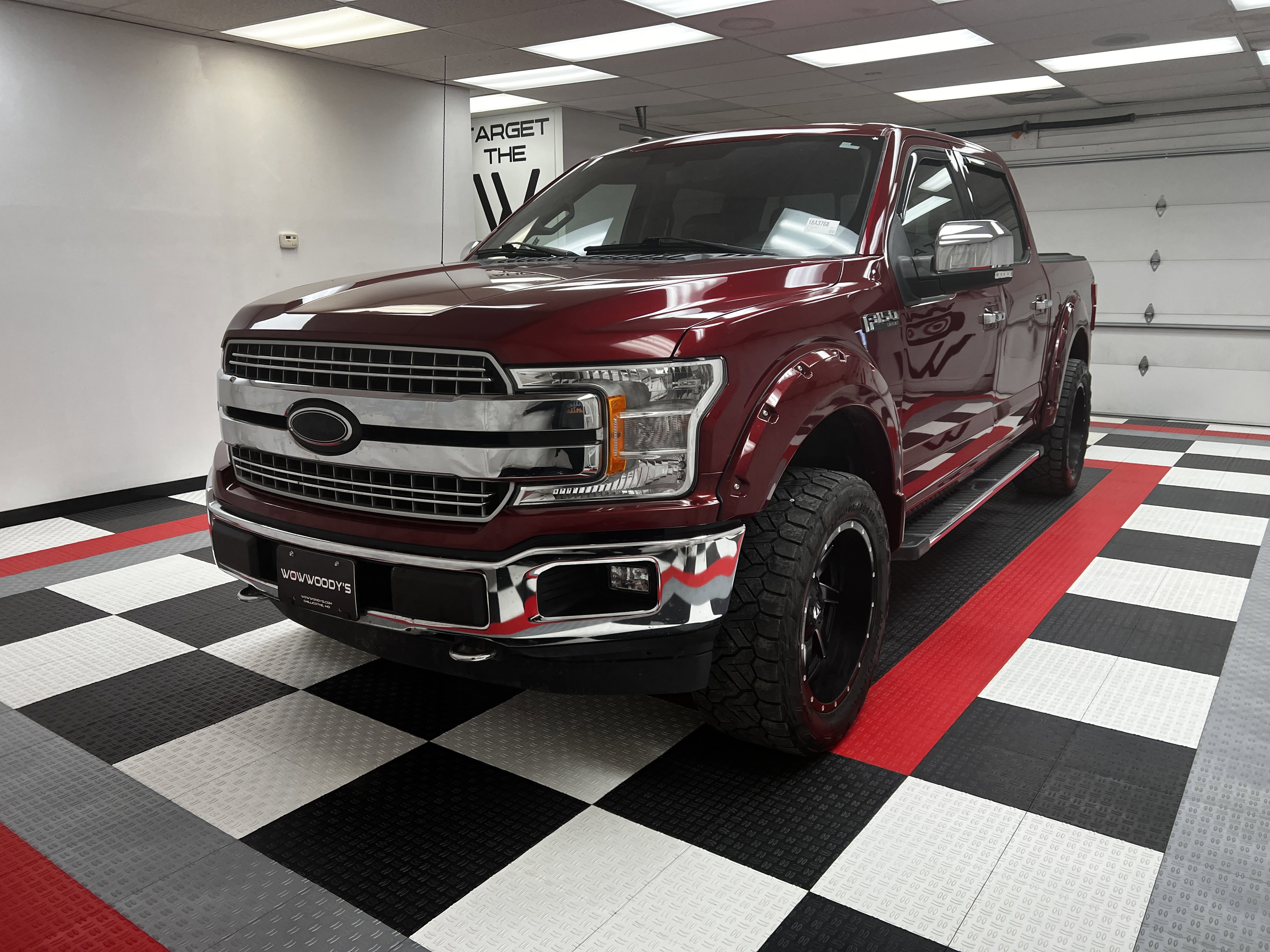 Used 2018 Ford F-150 LARIAT Crew Cab 4X4 2.7L V6 EcoBoost® Chrome Appearance Package 501A Group Trailer Tow Package