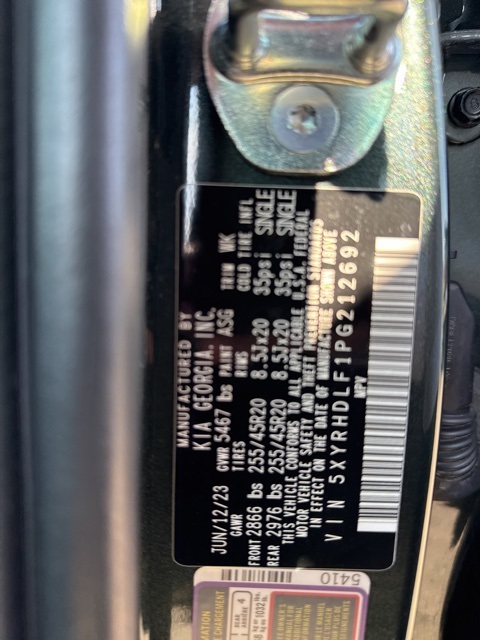 2023 Kia Sorento X-Line EX photo 23