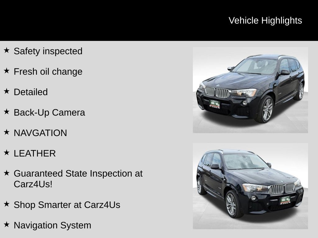 2015 Bmw X3 xDrive28i photo 40