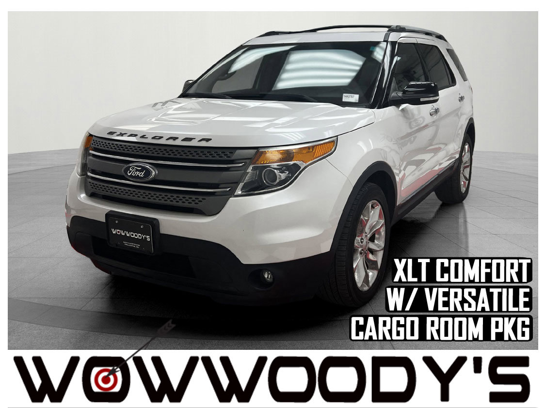 Used 2014 Ford Explorer XLT 4X4 3.5L V6 202A Group Dual Pane Sunroof Class III Tow Package Leather Heated Seats Third Row Seating