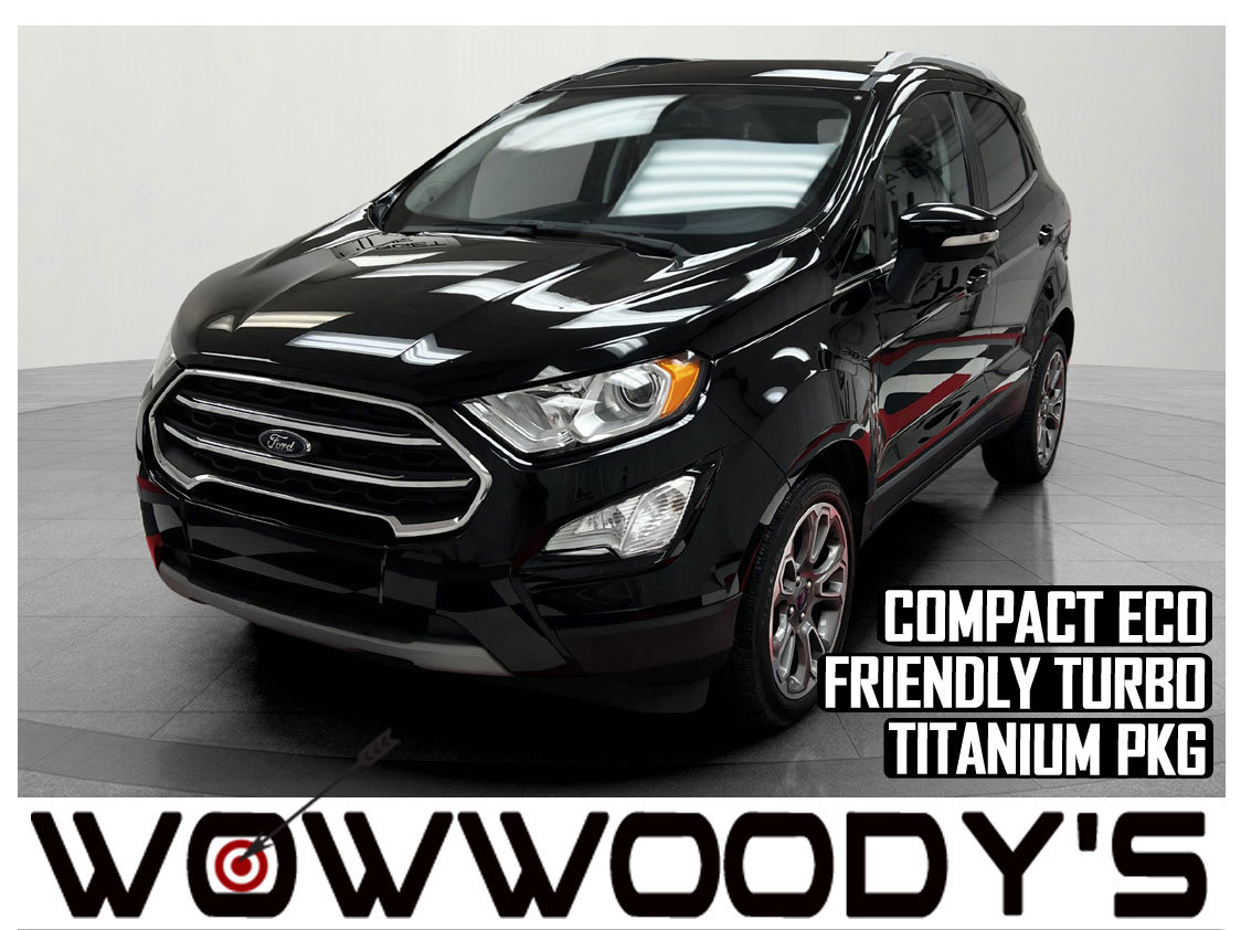Used 2021 Ford Ecosport Titanium FWD 1.0L I3 Turbo EcoBoost® Sunroof Leather Heated Seats Navigation B&O Sound System