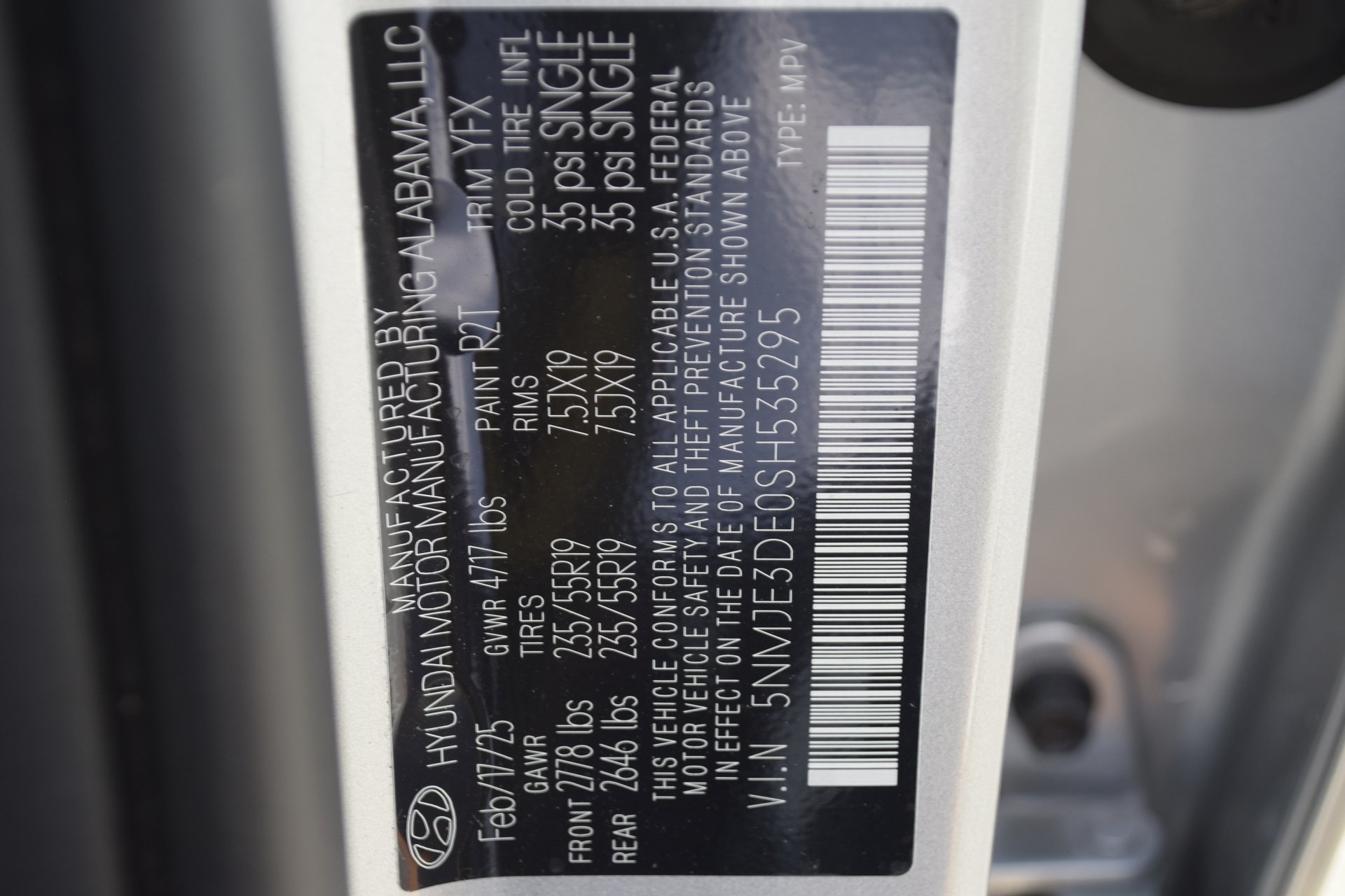 2025 Hyundai Tucson Limited photo 20