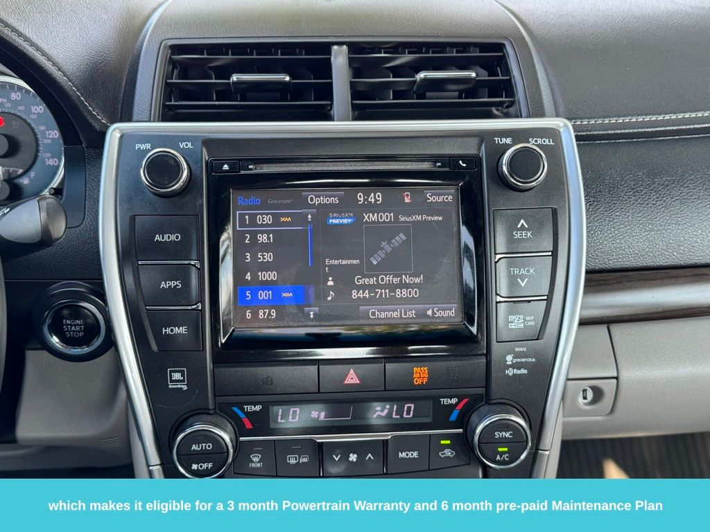 2017 Toyota Camry XLE XSE photo 20