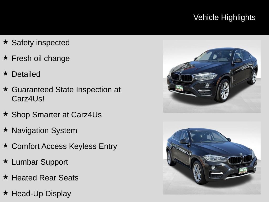 2016 Bmw X6 xDrive35i photo 38