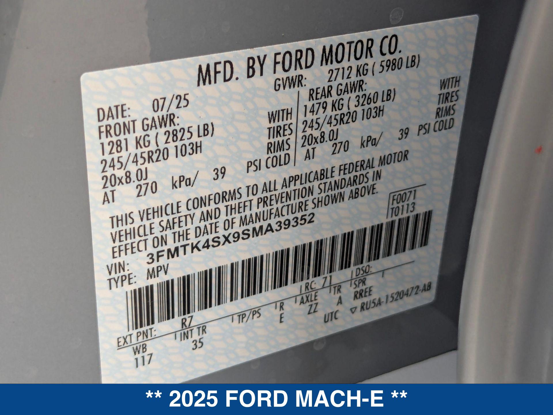 2025 Ford Mustang Mach-E GT photo 22