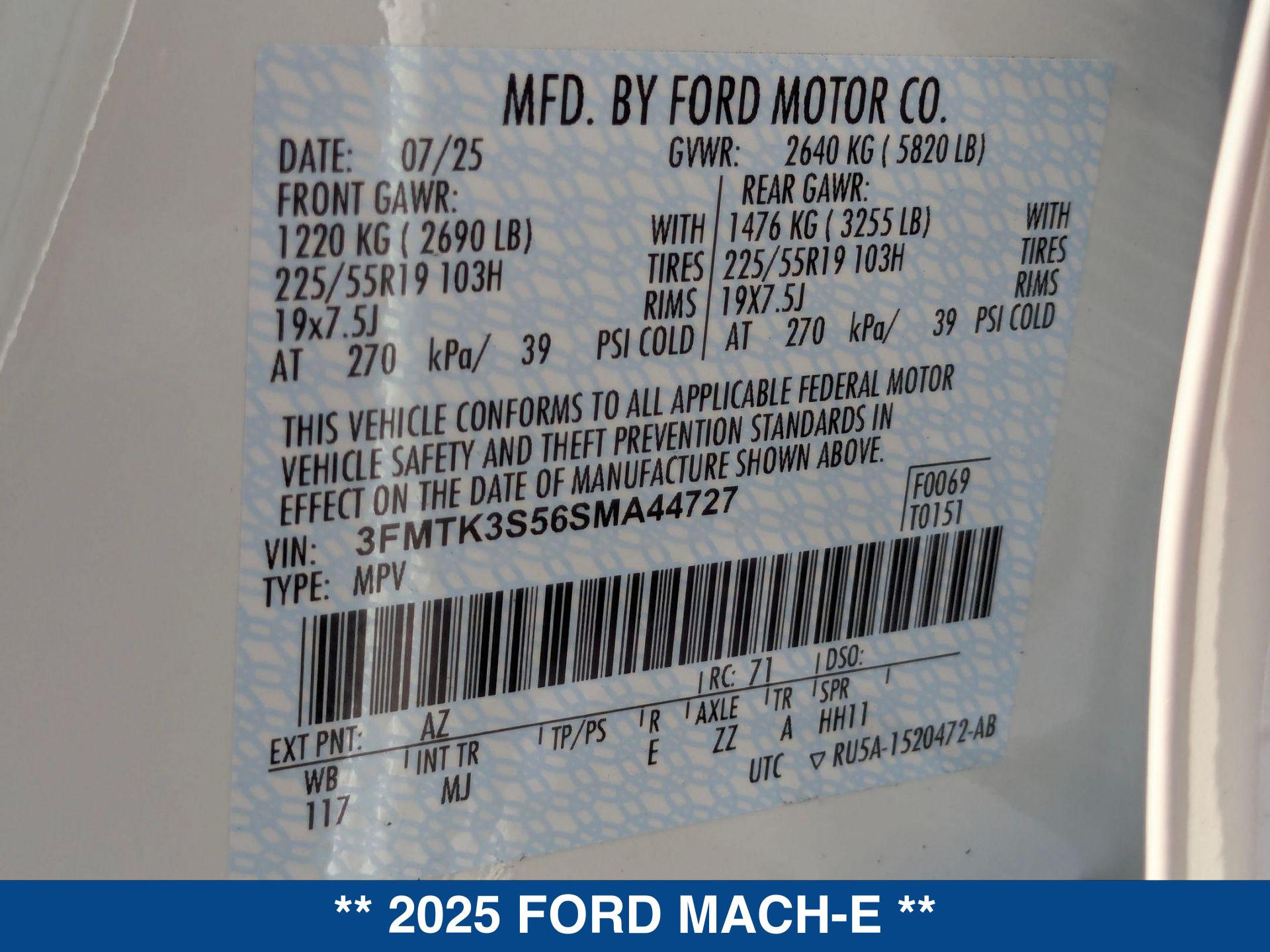 2025 Ford Mustang Mach-E Premium photo 21