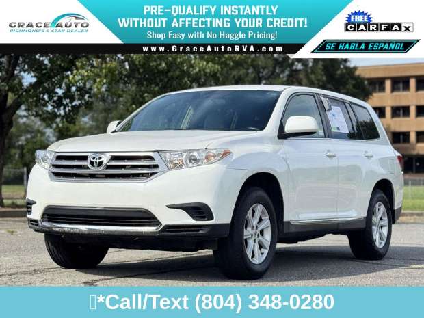 2013 Toyota Highlander Base Plus V6