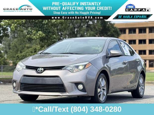 2014 Toyota Corolla LE Eco