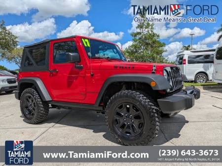 2017 Jeep Wrangler Willys Wheeler