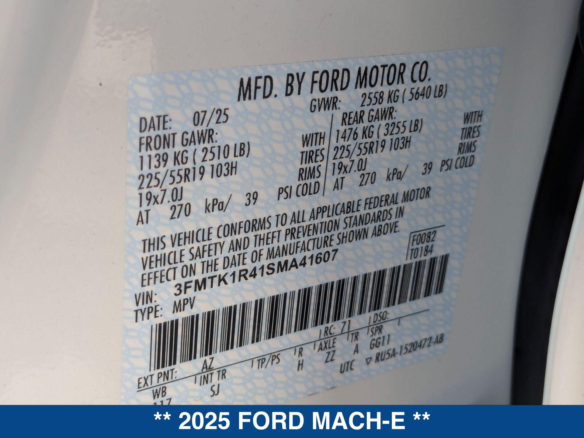 2025 Ford Mustang Mach-E Select photo 21