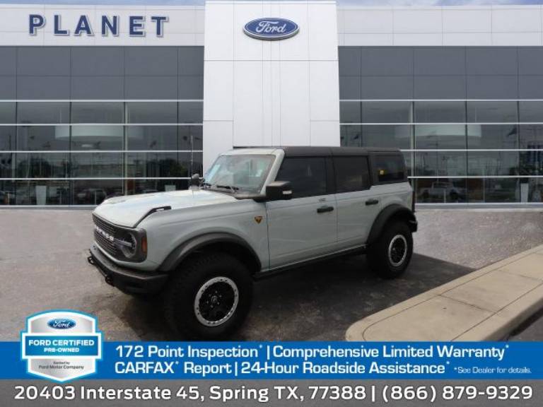 2022 Ford Bronco Badlands 4 Door Advanced 4X4