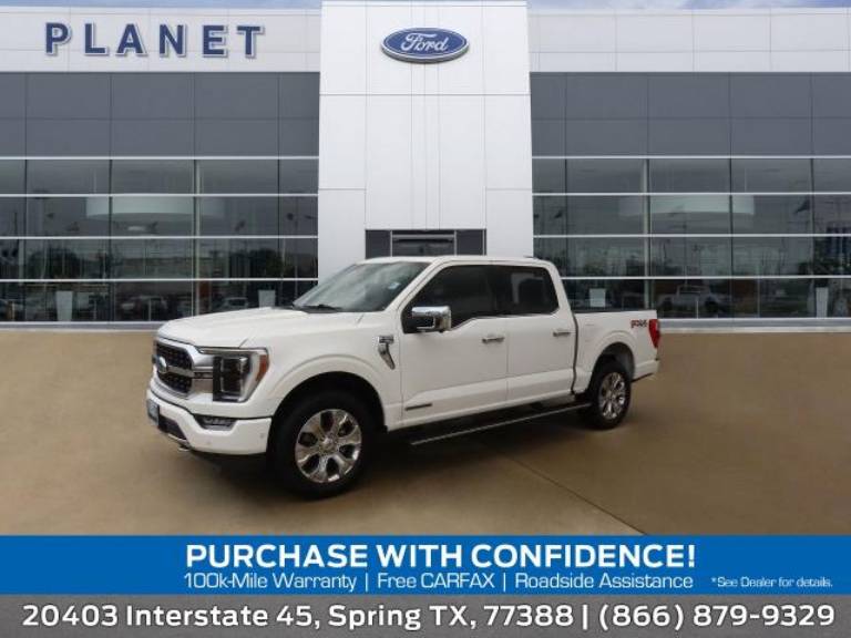 2022 Ford F-150 Platinum 4WD SuperCrew 5.5' Box