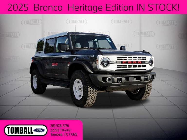 2025 Ford Bronco Heritage Edition