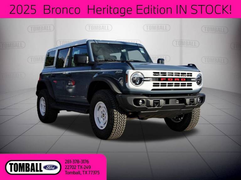 2025 Ford Bronco Heritage Edition