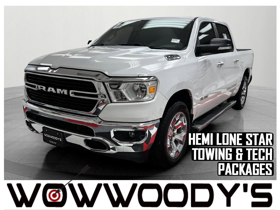 Used 2019 RAM 1500 BIG Horn/Lone Star Crew Cab 4X4 5.7L V8 HEMI Level 2 Group Tow Package Bed Liner Heated Seats