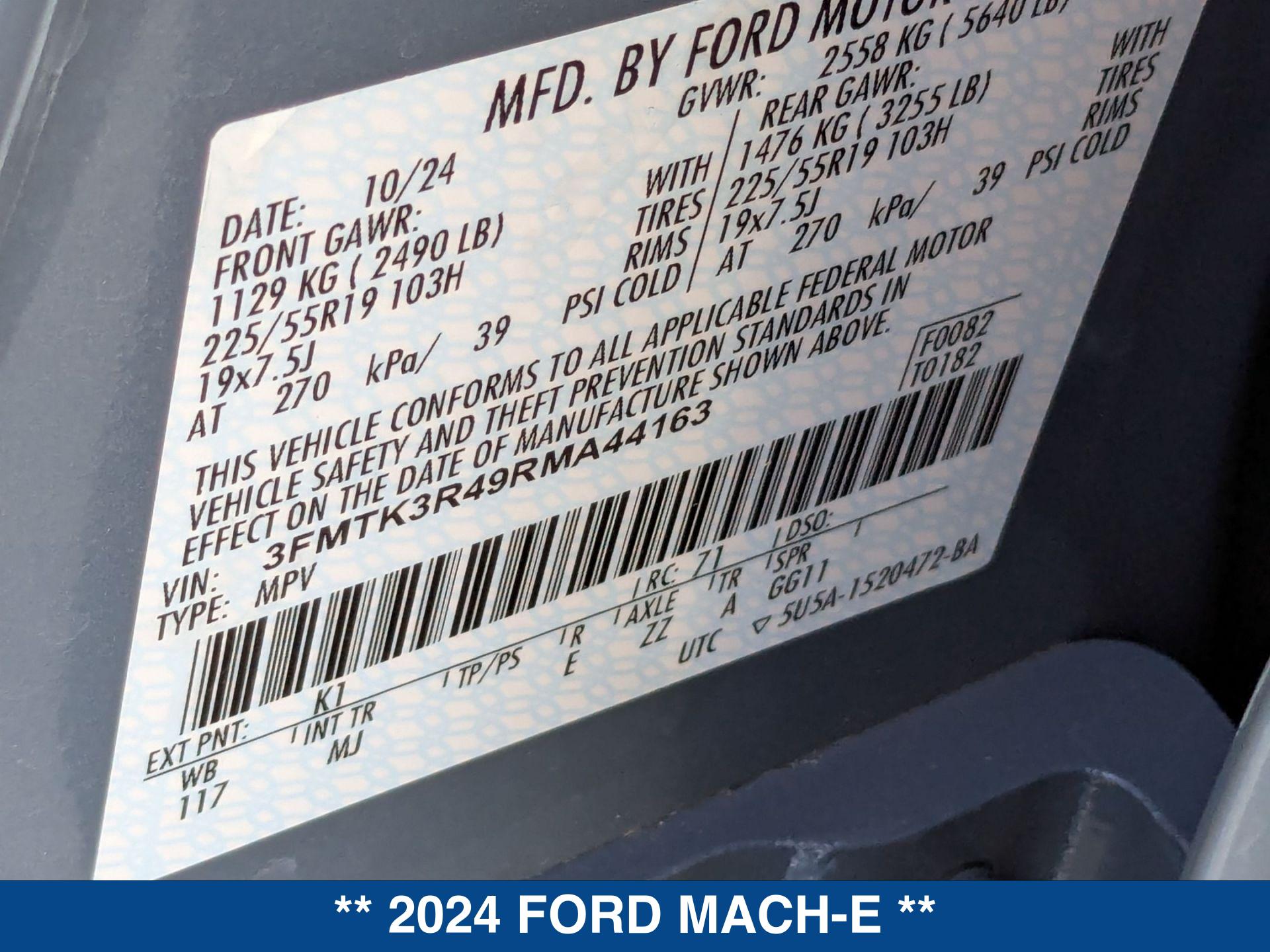 2024 Ford Mustang Mach-E Premium photo 21
