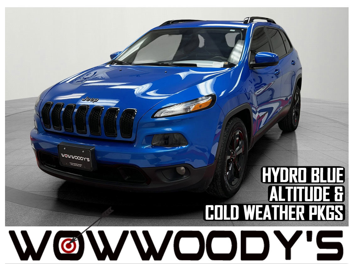 Used 2018 Jeep Cherokee Latitude 4X4 3.2L V6 Altitude Package Cold Weather Group Backup Camera