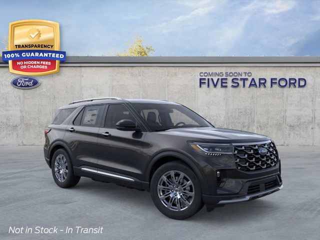 New 2025 Ford Explorer Platinum