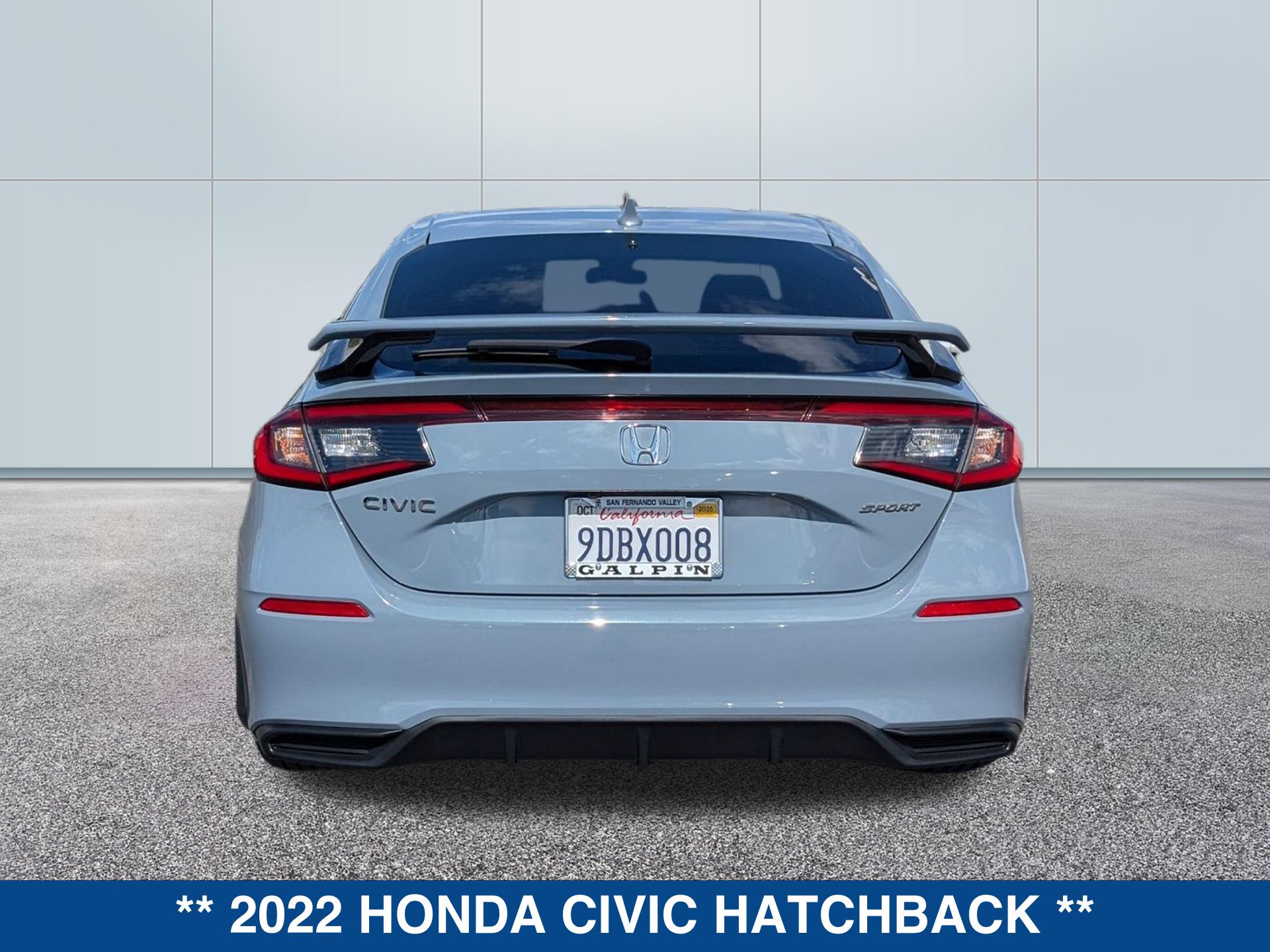 2022 Honda Civic Hatchback Sport photo 4