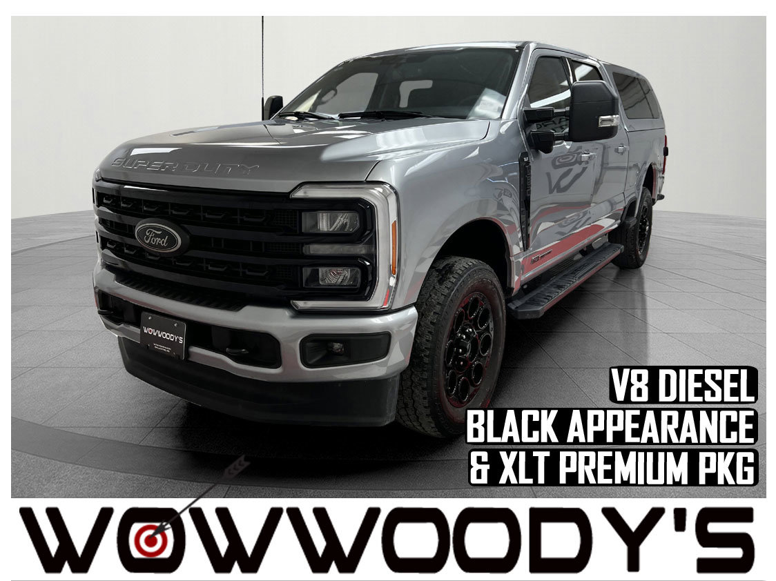 Used 2023 Ford Super Duty F-250 SRW XLT Crew Cab 4X4 6.7L V8 Power Stroke Turbo Diesel Black Appearance Package XLT Premium Package Bed Liner