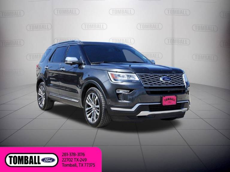2018 Ford Explorer Platinum