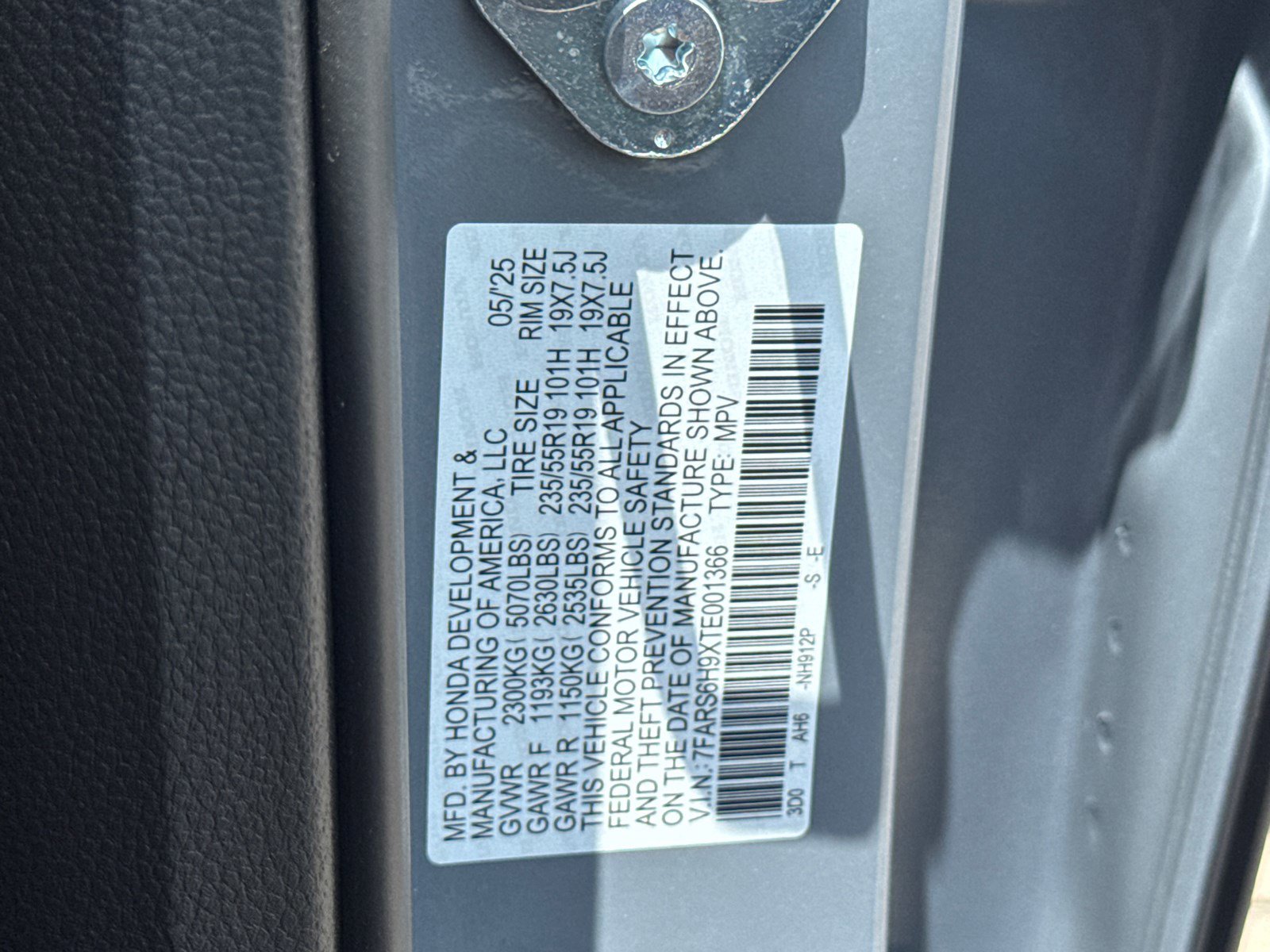2026 Honda CR-V Hybrid Sport Touring photo 27