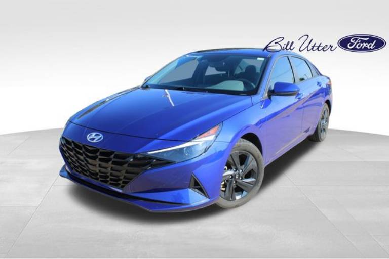 2022 Hyundai Elantra Hybrid Blue