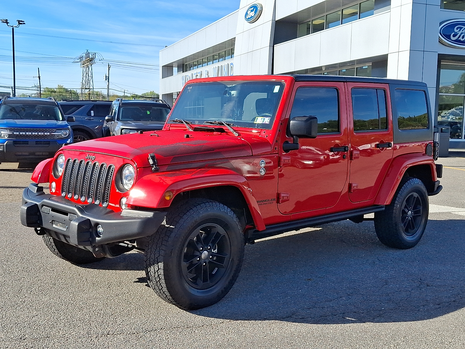 2017 Jeep Wrangler Unlimited Winter photo 3