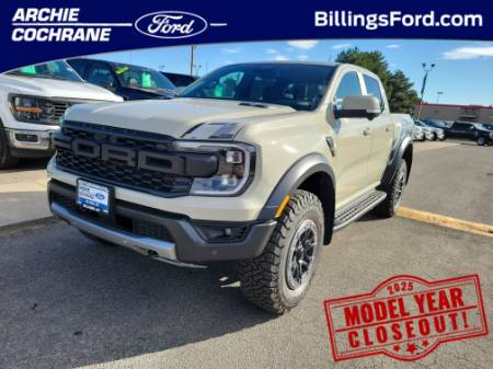 2025 Ford Ranger RAPTOR 4WD SUPERCREW 5' B