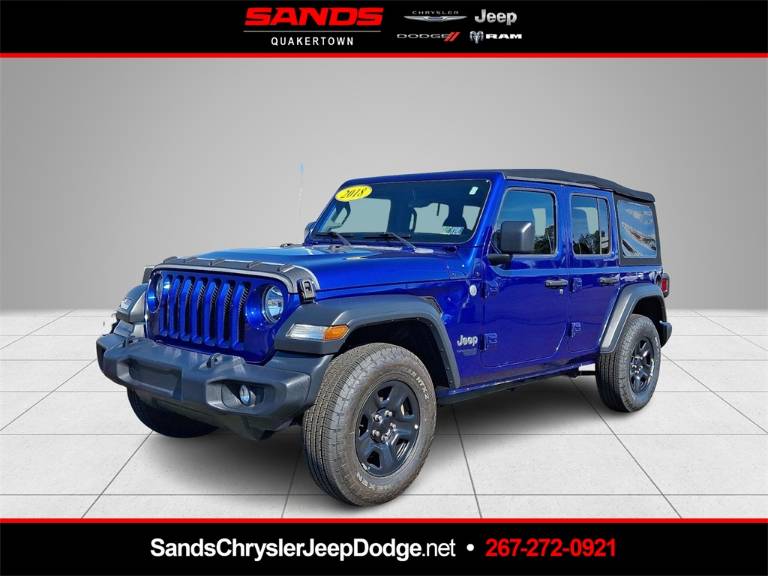 2018 Jeep Wrangler Unlimited Sport S