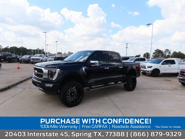 2022 Ford F-150 Platinum 4WD SuperCrew 5.5' Box