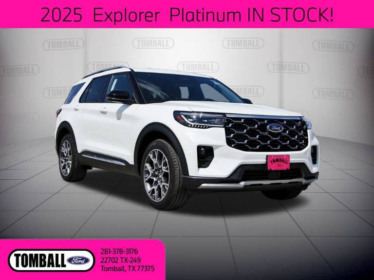 2025 Ford Explorer Platinum