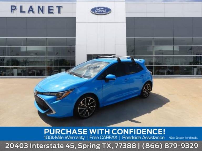 2020 Toyota Corolla Hatchback XSE Manual